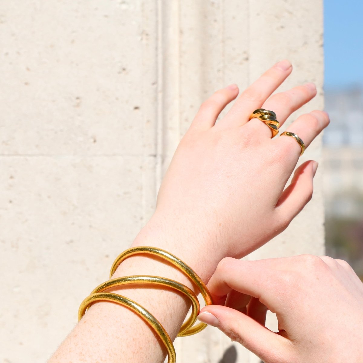 Bracelet Bouddhiste épais - Les Cleias