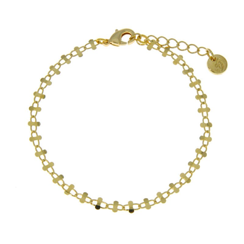 Bracelet Philys plaqué or - Les Cleias