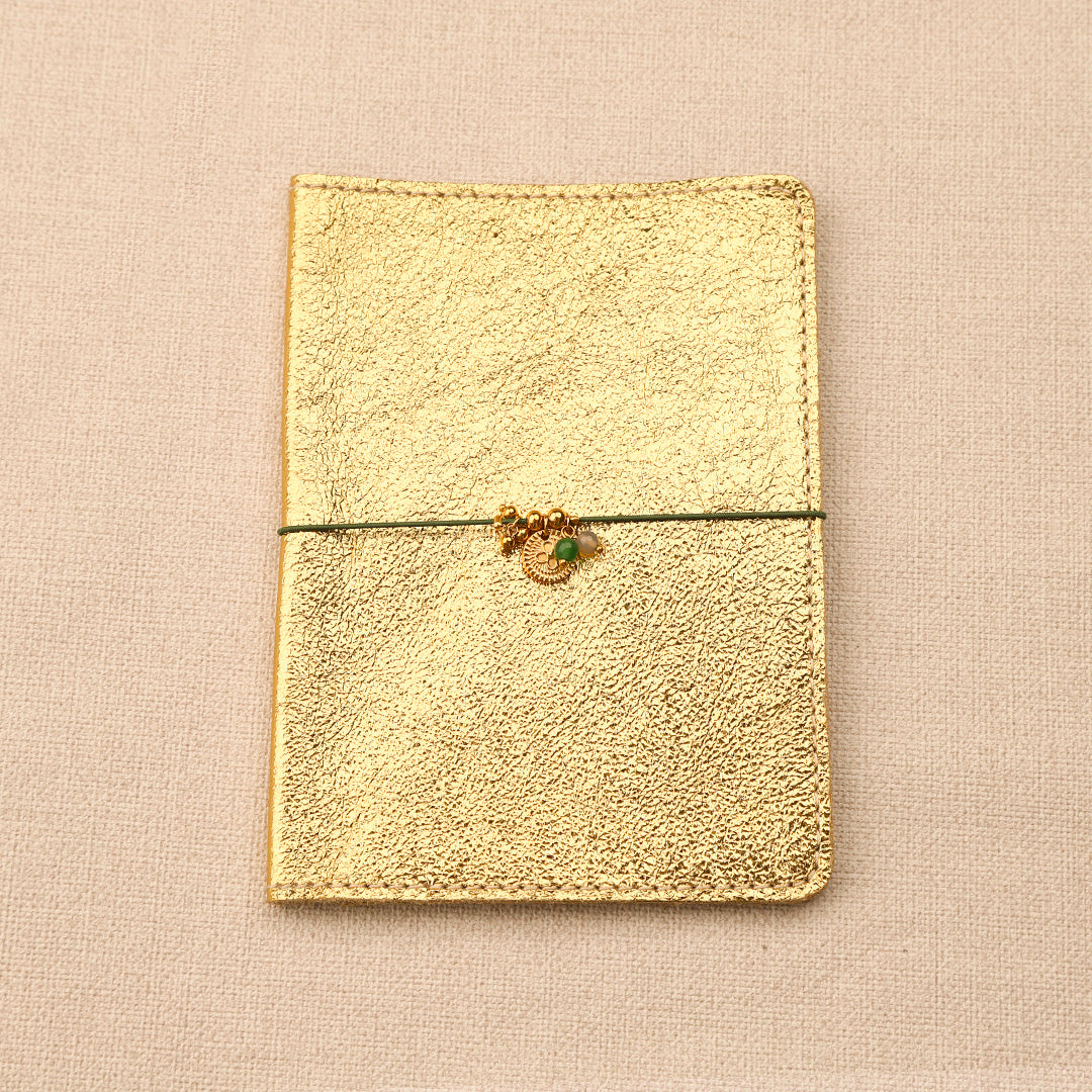 Protège-carnet de poche Or
