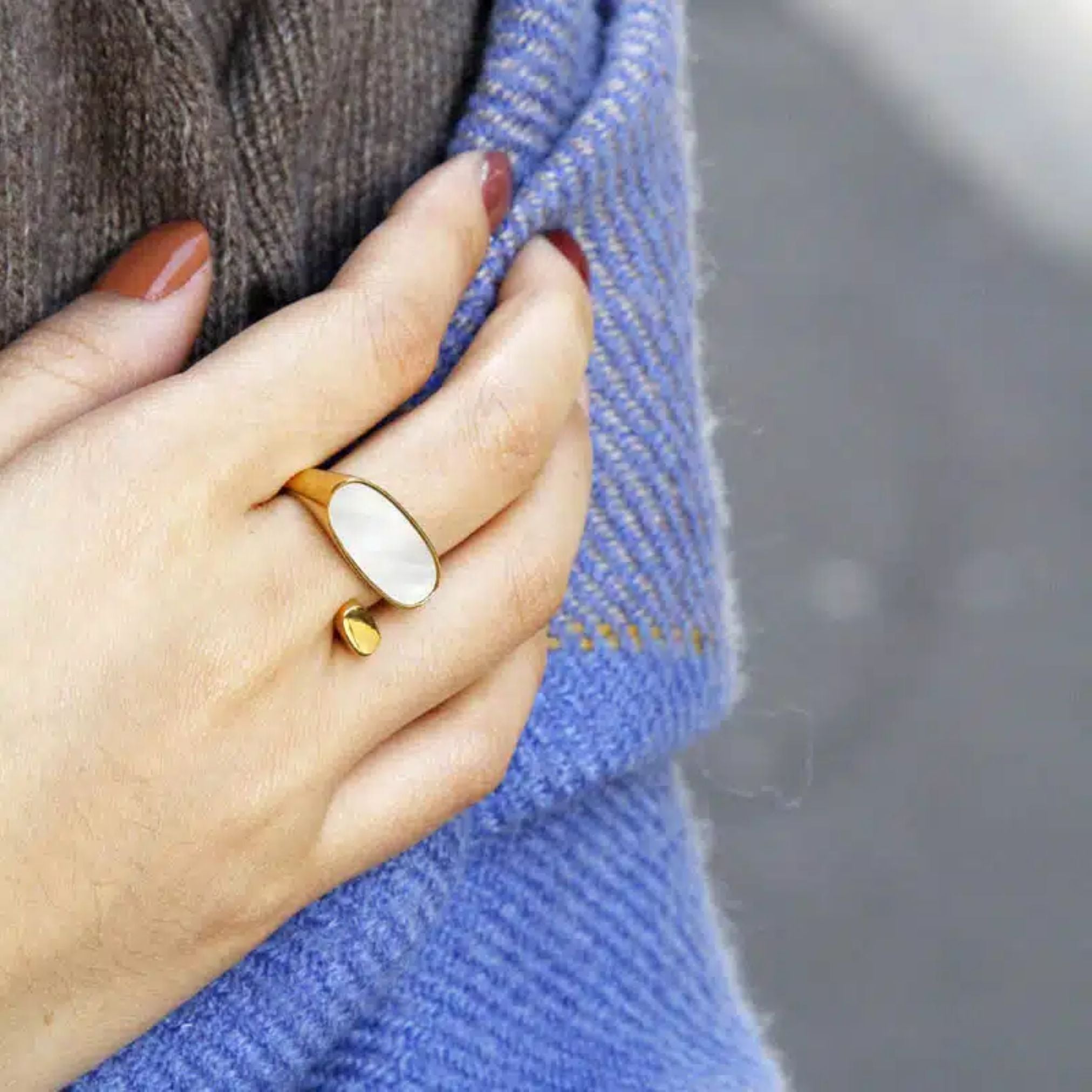 Bague Nacre