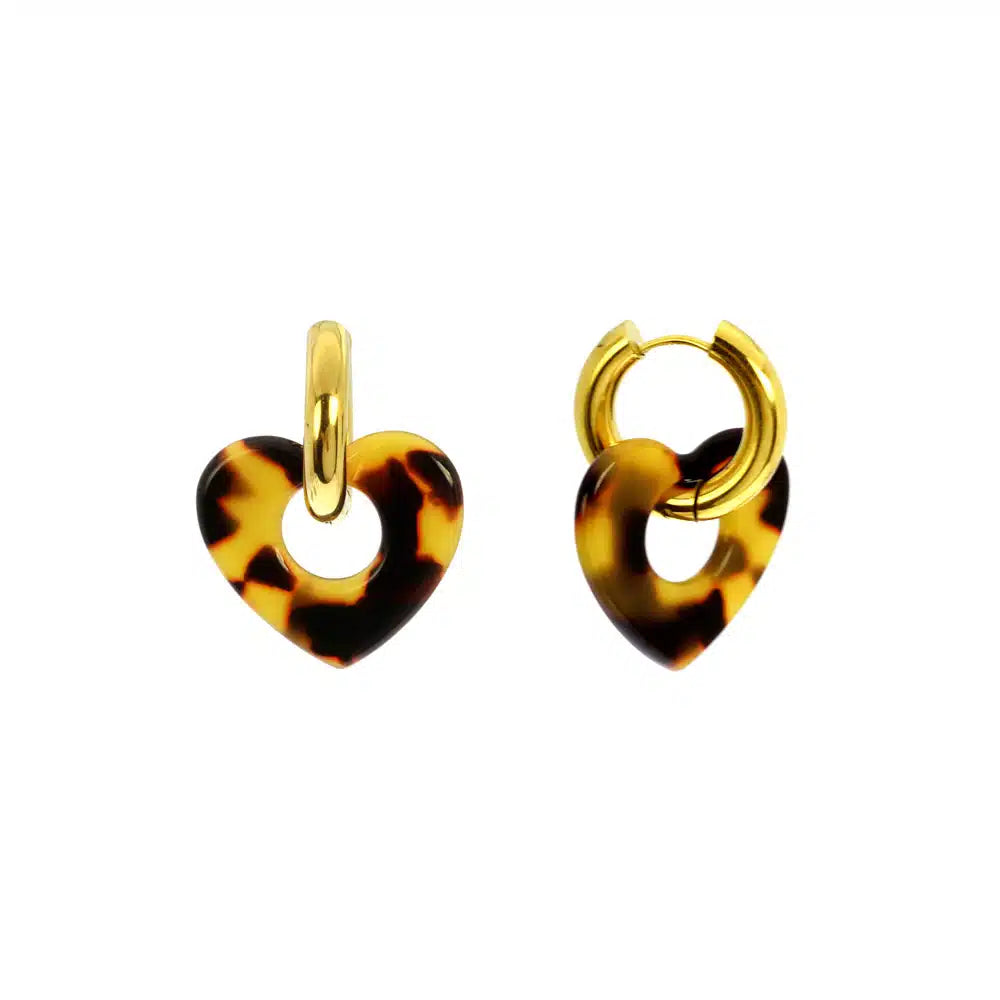 Boucles d’oreilles acier Hiyo