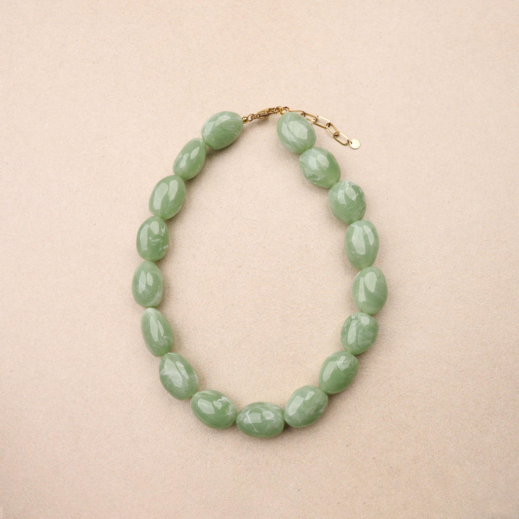Collier Yvette Vert d'eau