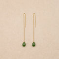 Boucles d’oreilles Alphine Vert