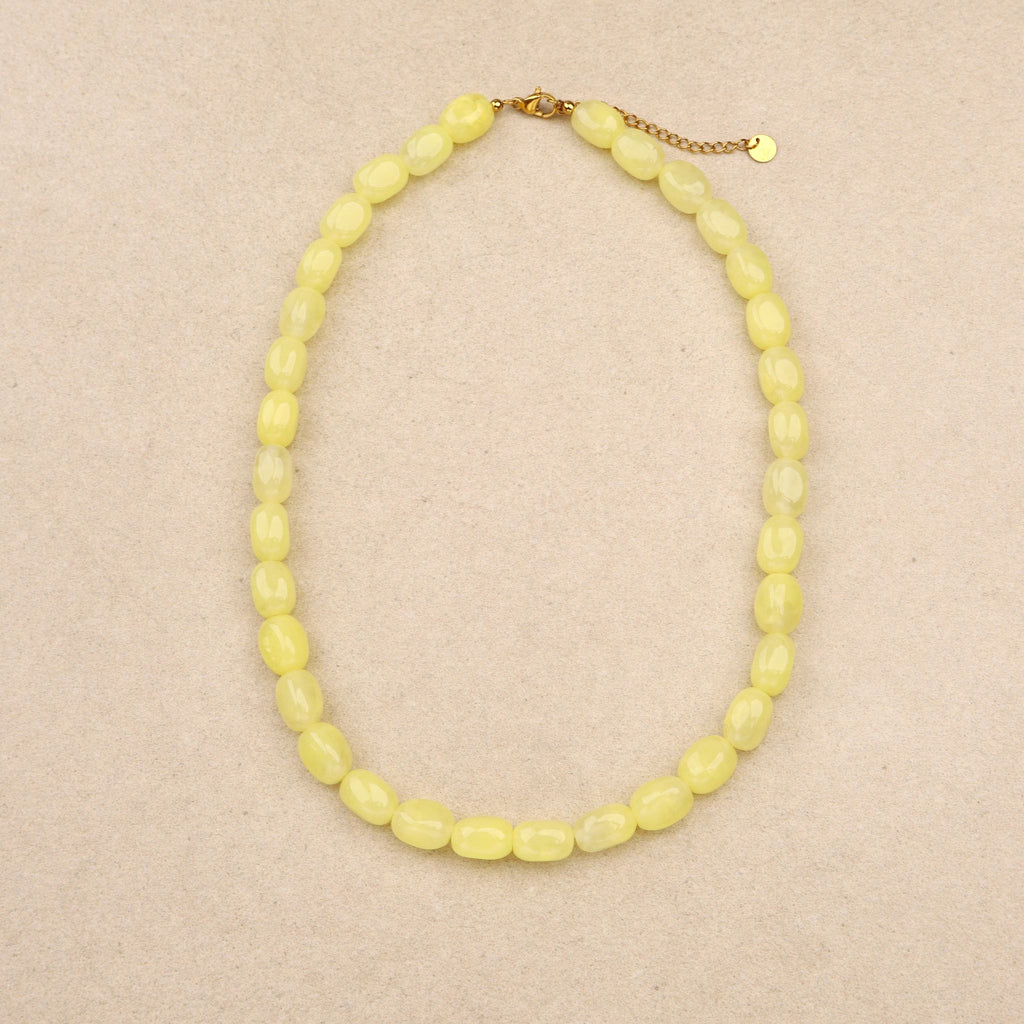 Collier mini Yvette Jaune