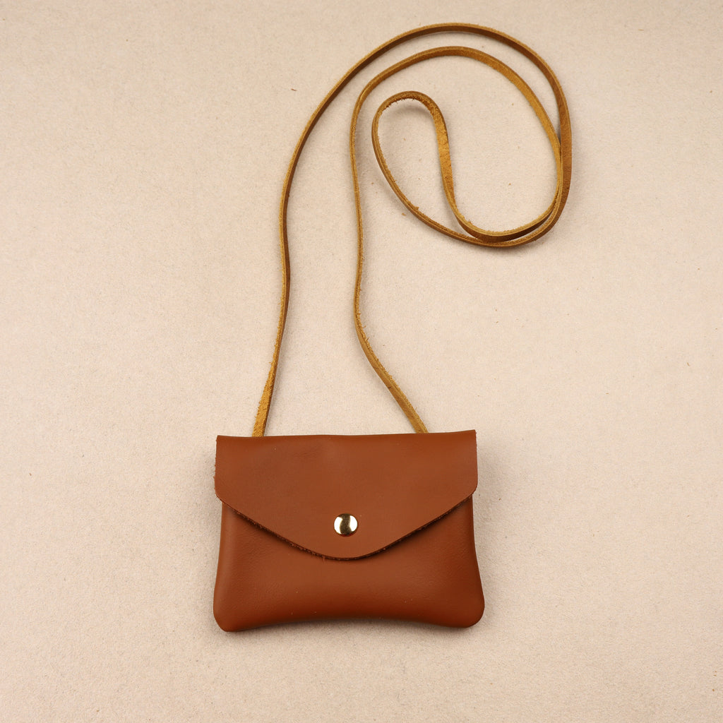 Portefeuille Mini Bandoulière cuir