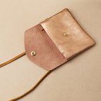 Portefeuille Mini Bandoulière cuir Irisé