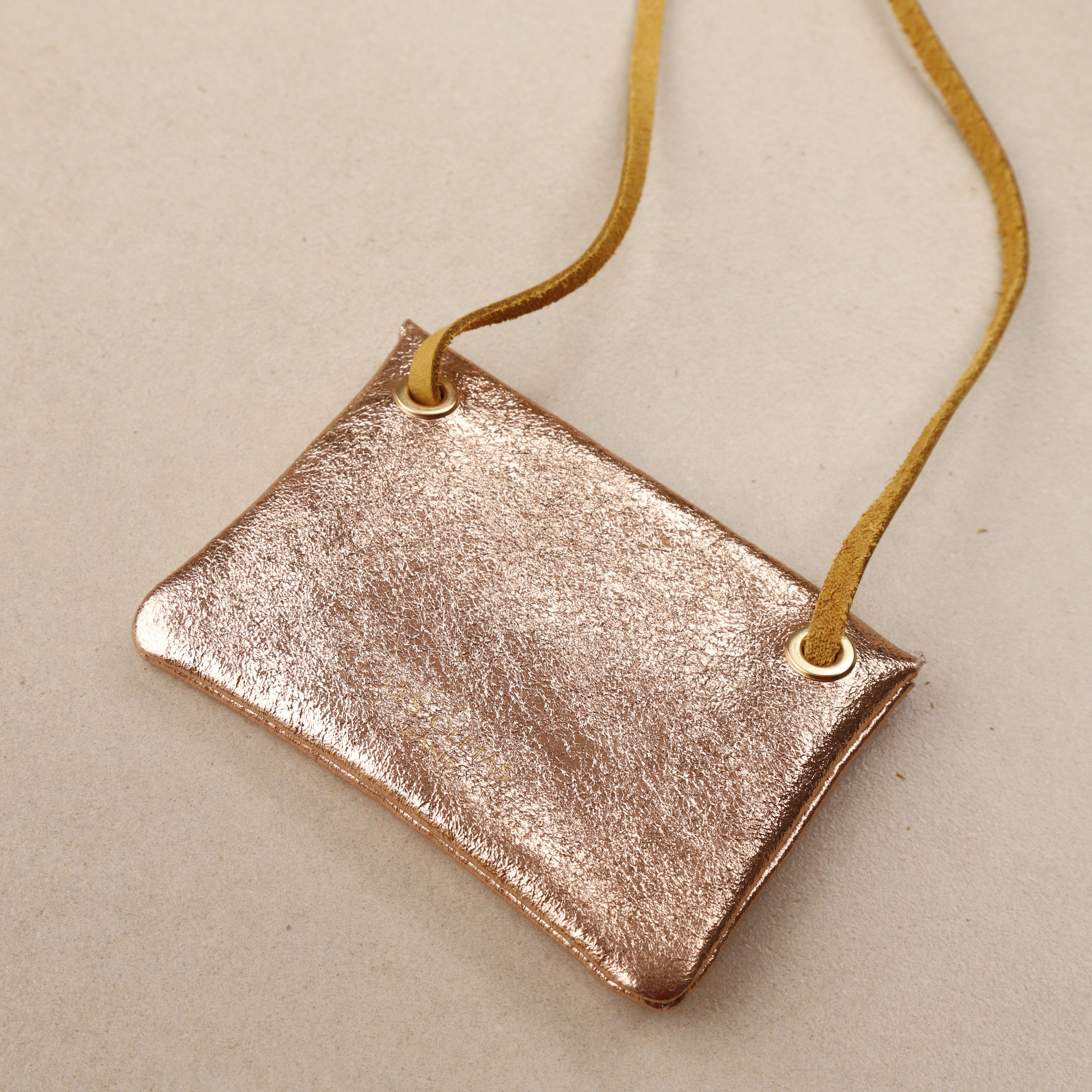 Portefeuille Mini Bandoulière cuir Irisé