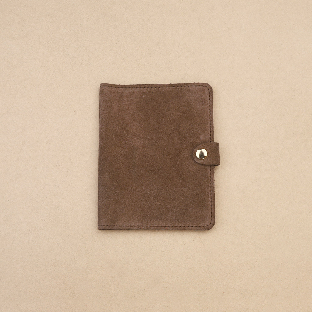 Protège Passeport / Carnet Vith Pression Marron