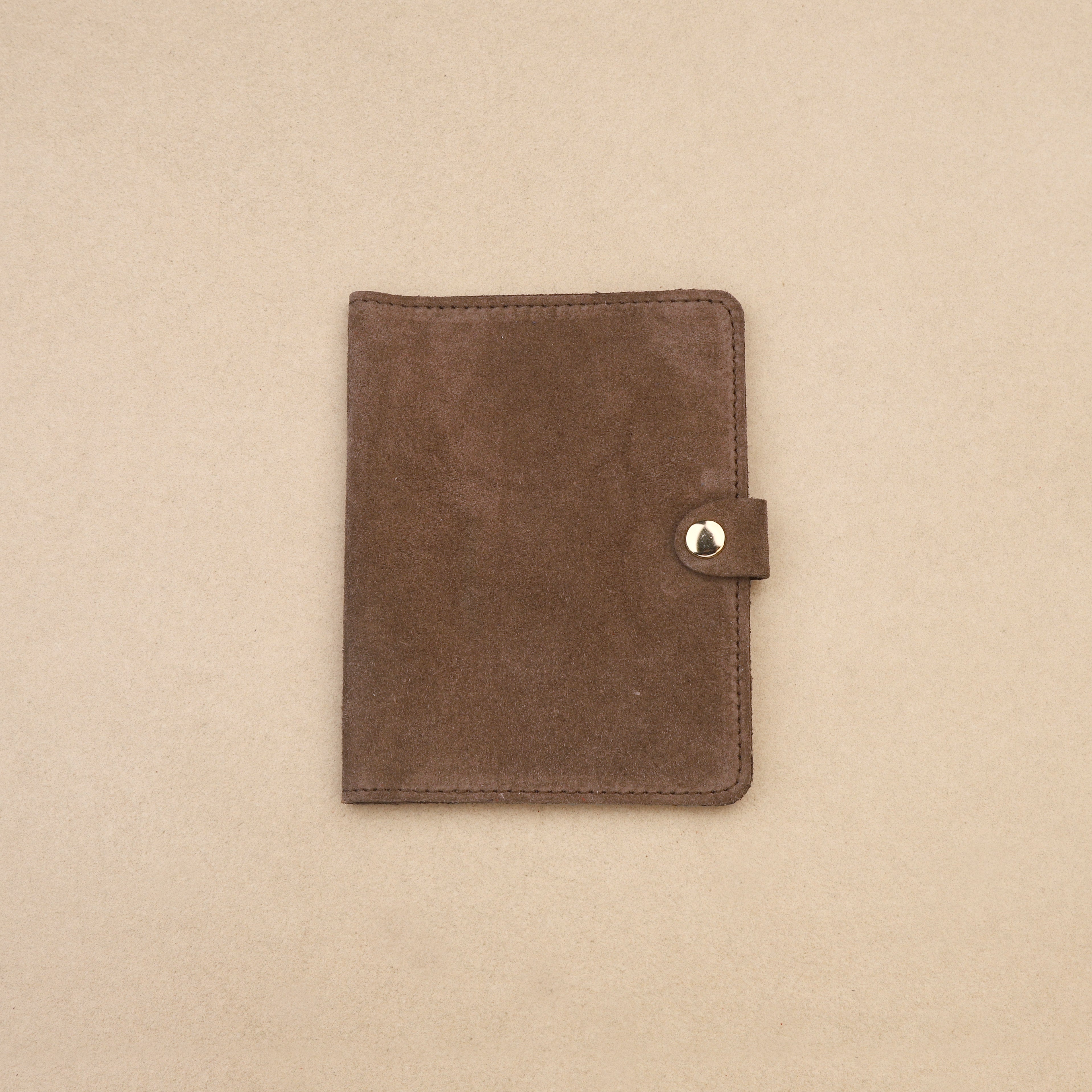 Protège Passeport / Carnet Vith Pression Marron