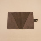 Protège Passeport / Carnet Vith Pression Marron