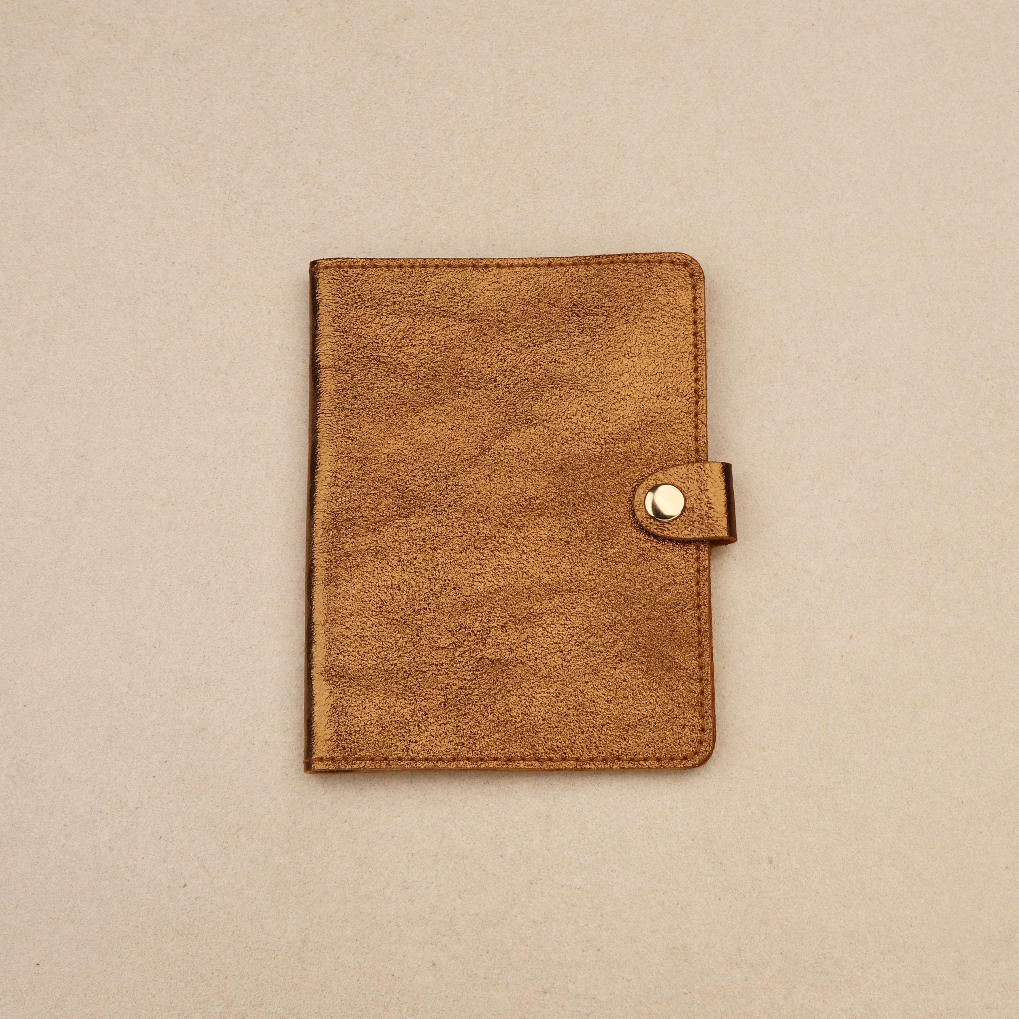 Protège Passeport / Carnet Vith Pression Mordoré
