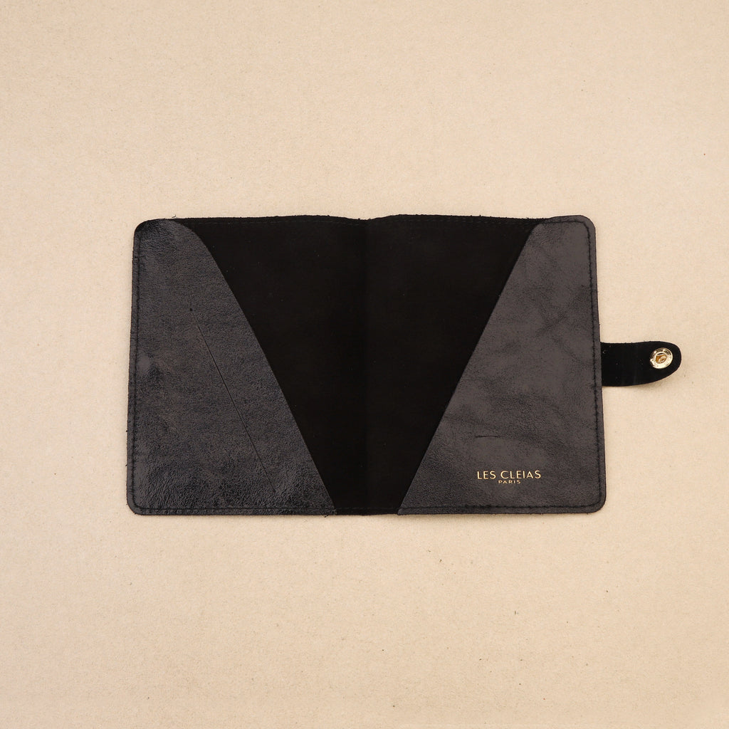 Protège Passeport / Carnet Vith Pression Noir