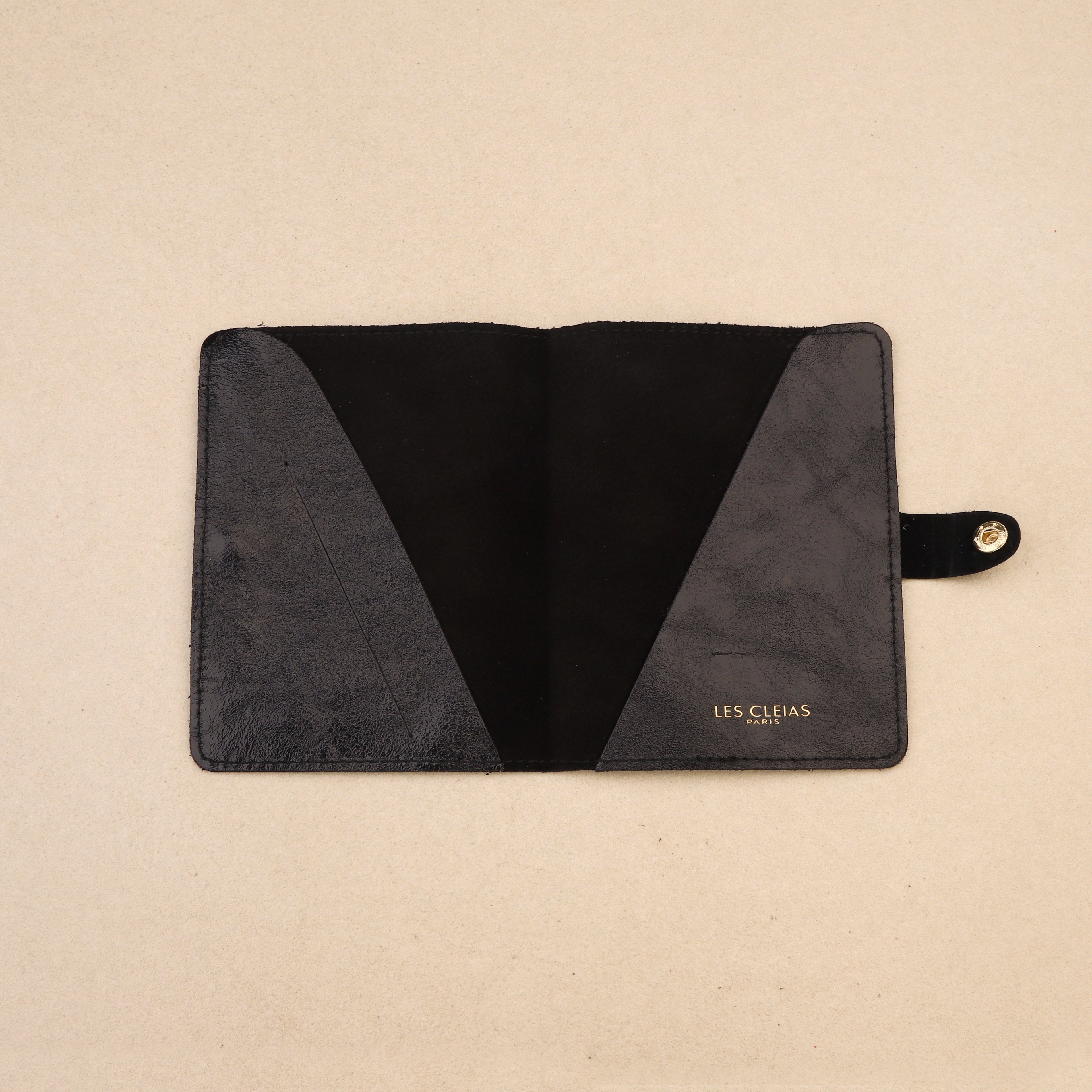 Protège Passeport / Carnet Vith Pression Noir