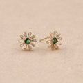 Boucles d'oreilles Heliantha Plaqué Or