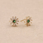 Boucles d'oreilles Heliantha Plaqué Or