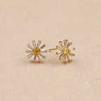 Boucles d'oreilles Heliantha Plaqué Or