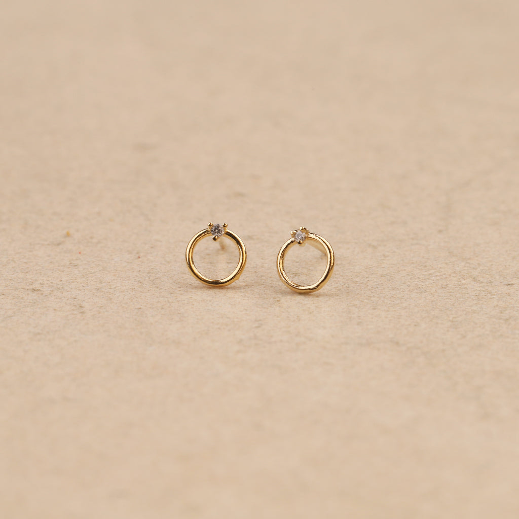 Azélia Gold-Plated Earrings