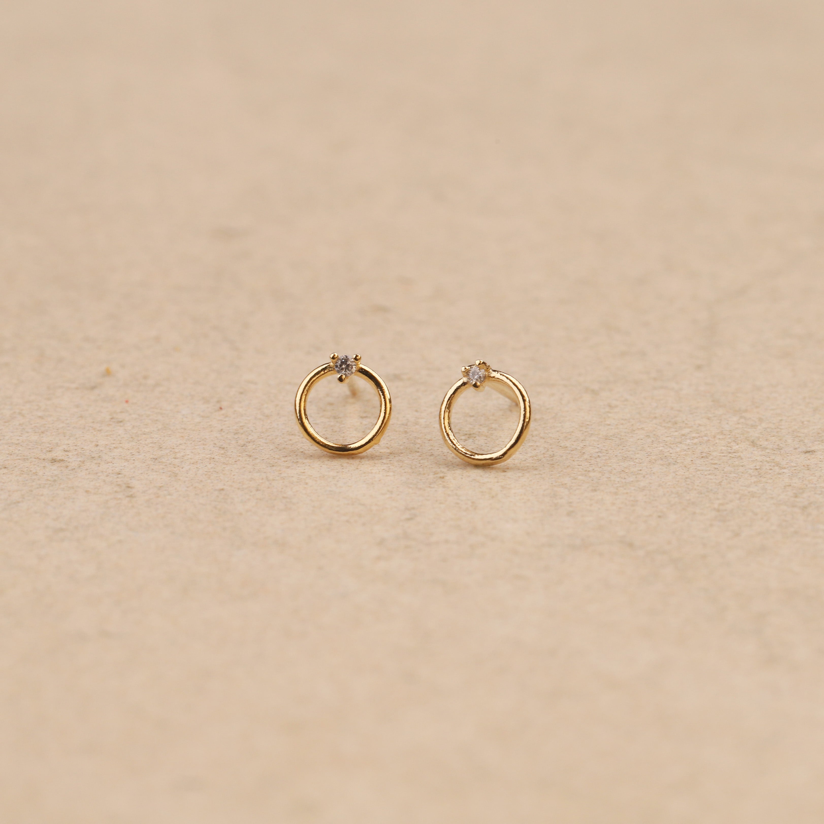 Boucles d'oreilles Azélia Plaqué Or