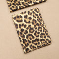 Vith Leopard Leather Passport Holder