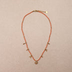 Collier Ysalie Orange