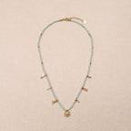 Collier Ysalie Vert d'eau