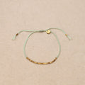 Bracelet Néréis vert d'eau