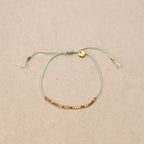Bracelet Néréis vert d'eau