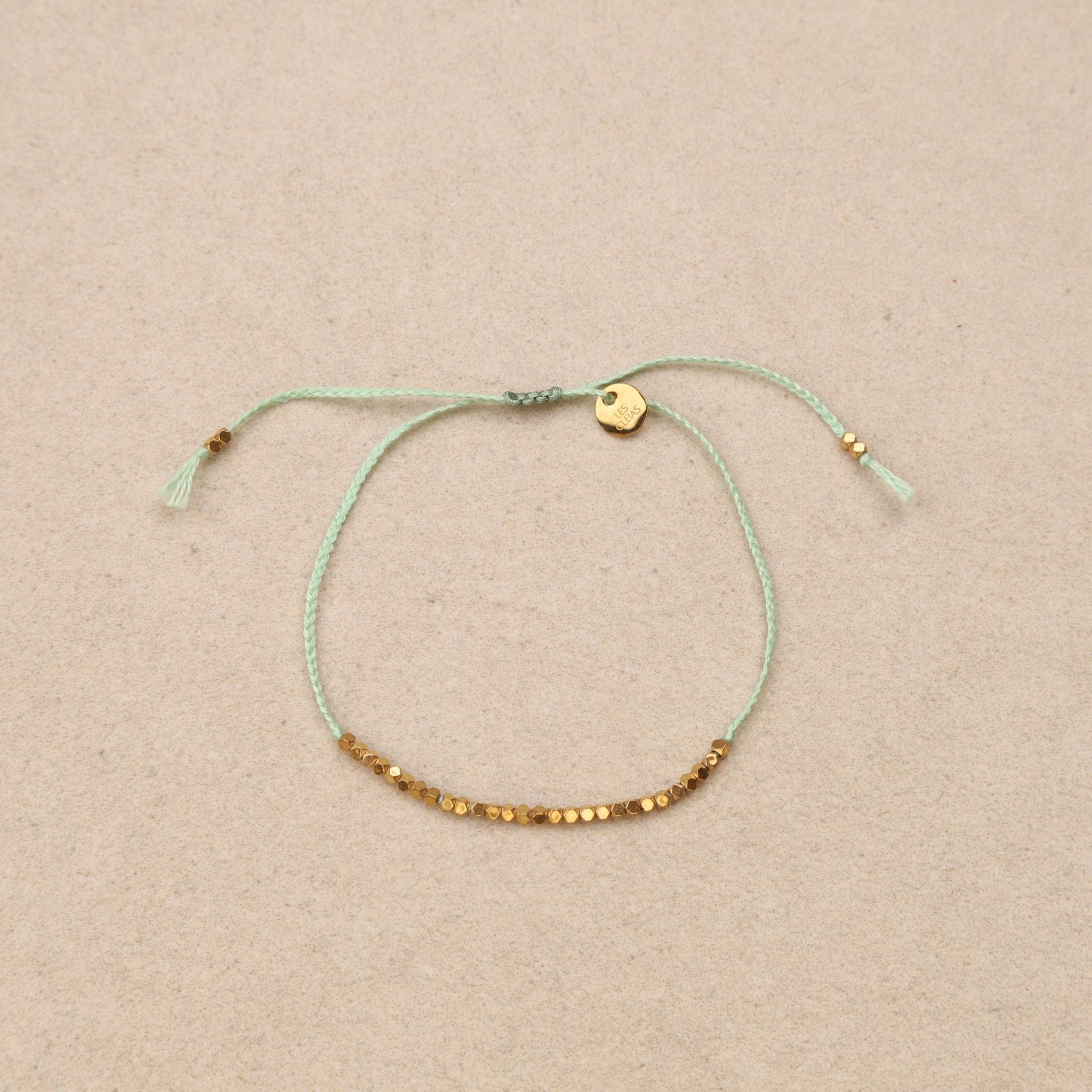 Bracelet Néréis vert d'eau