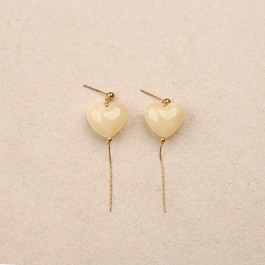 Boucles d'oreilles Soraya Beige