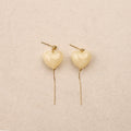 Boucles d'oreilles Soraya Beige