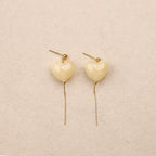 Boucles d'oreilles Soraya Beige