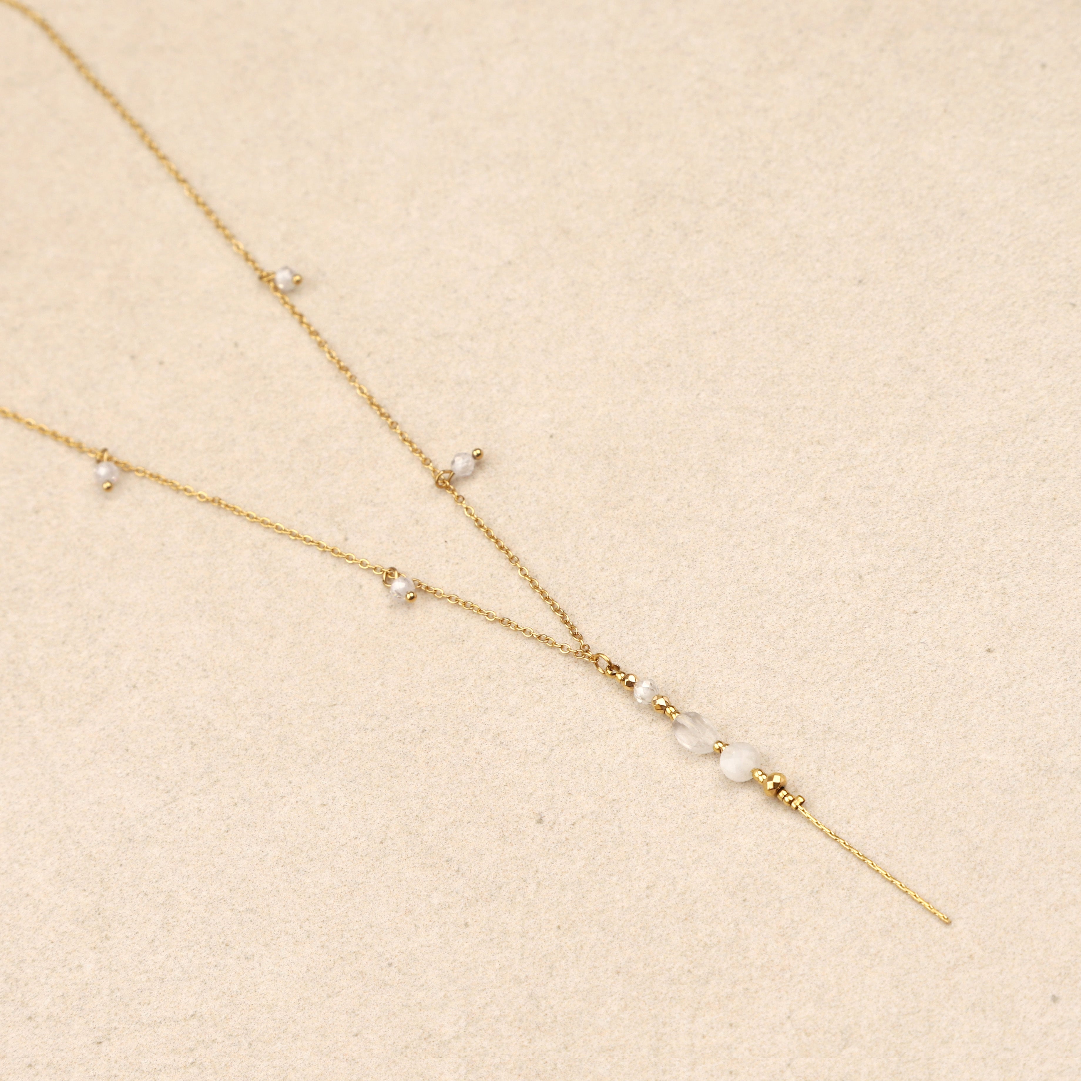 Collier Éloana Blanc