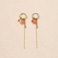 Boucles d’oreilles Orana Corail