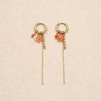 Boucles d’oreilles Orana Corail