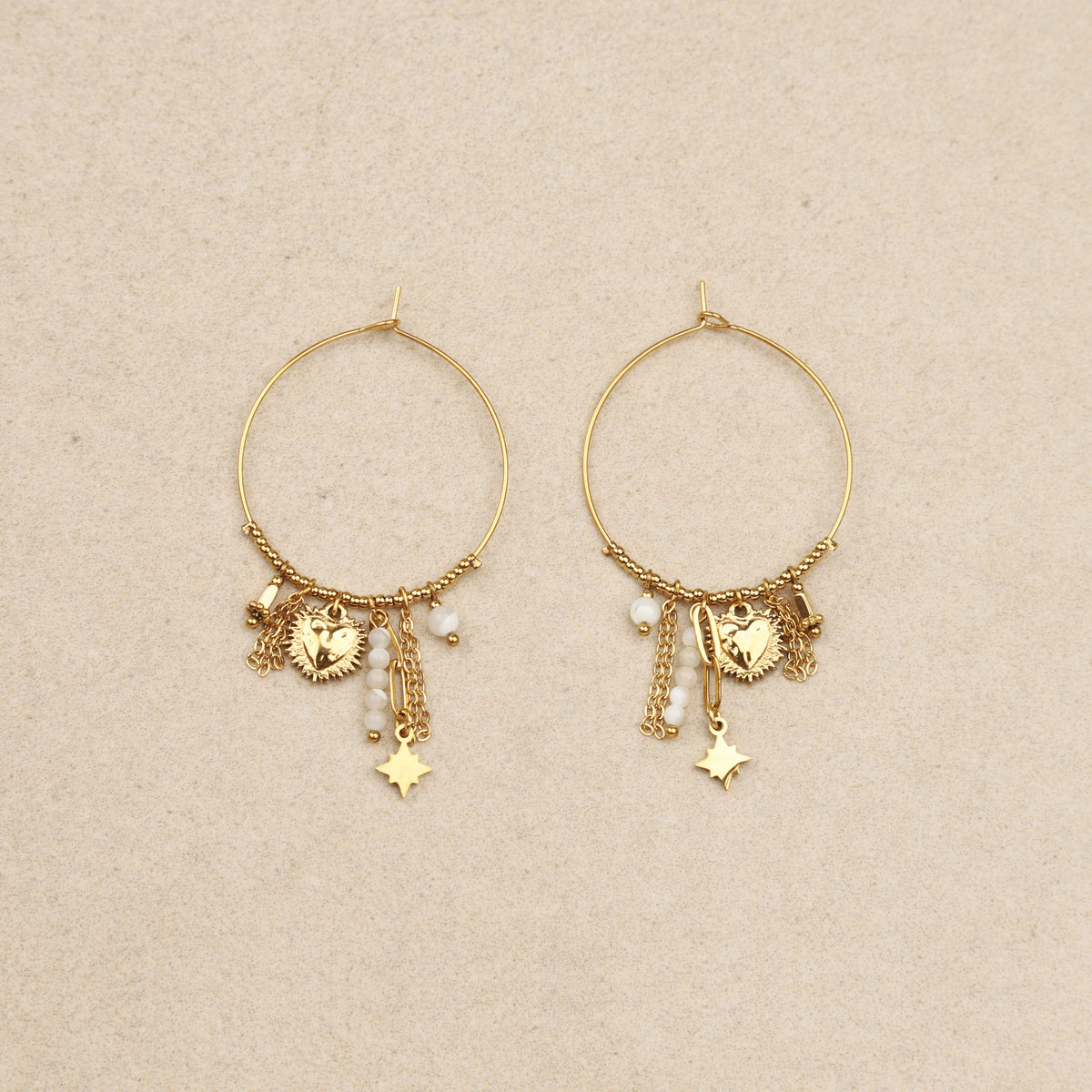 Boucles d’oreilles Faustine