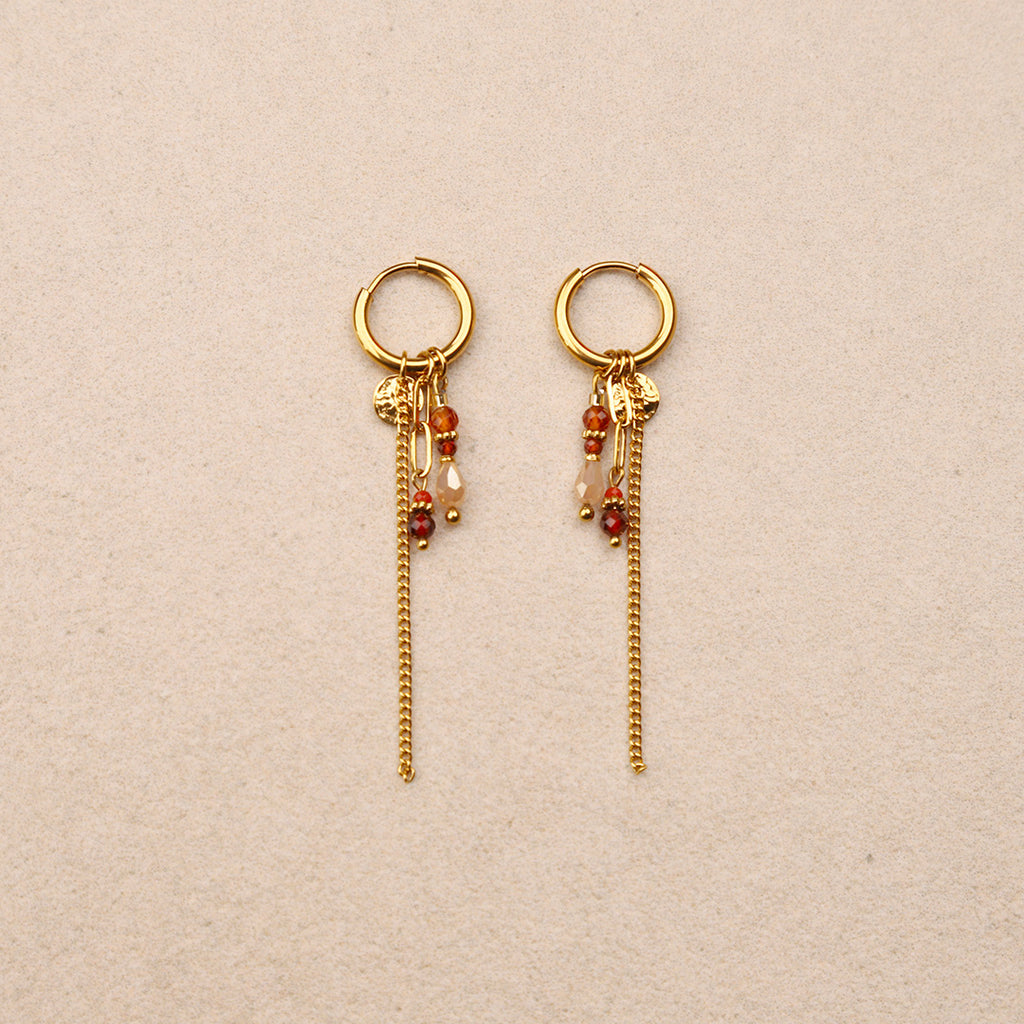 Boucles d’oreilles Lunéa