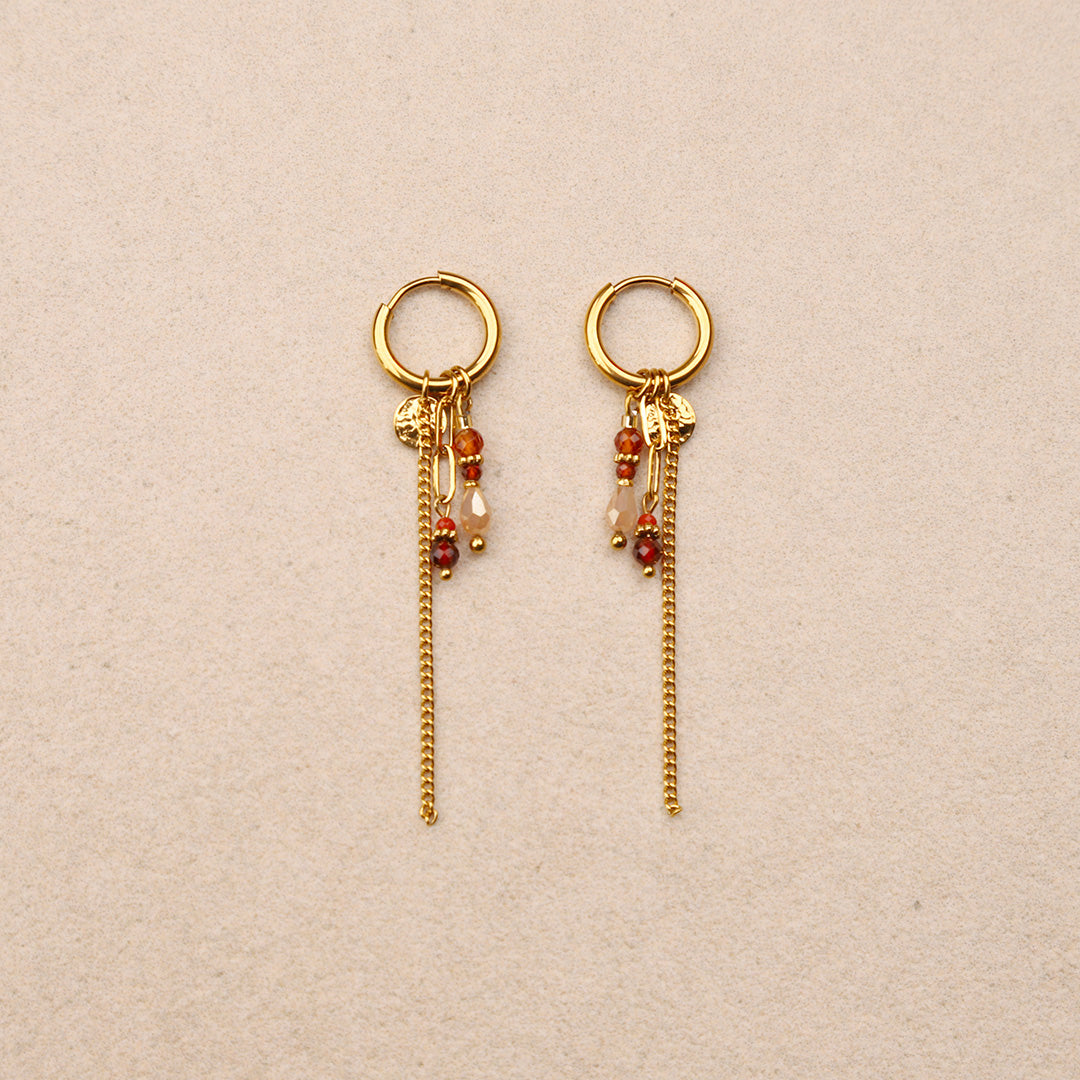 Boucles d’oreilles Lunéa