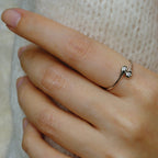 Bague Écume en Argent 925