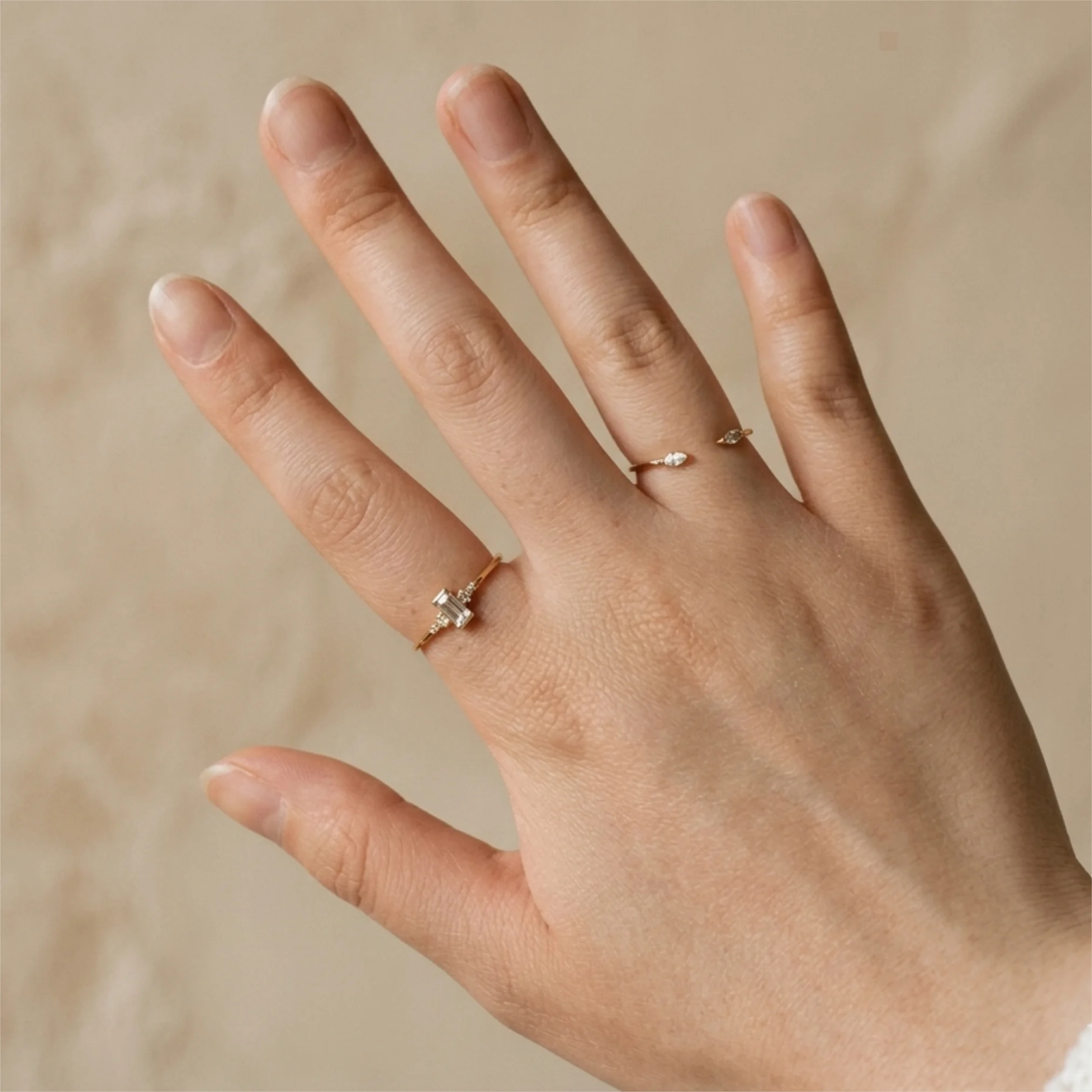 Xena ring gold plated
