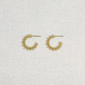 Golden Hoop Earrings 