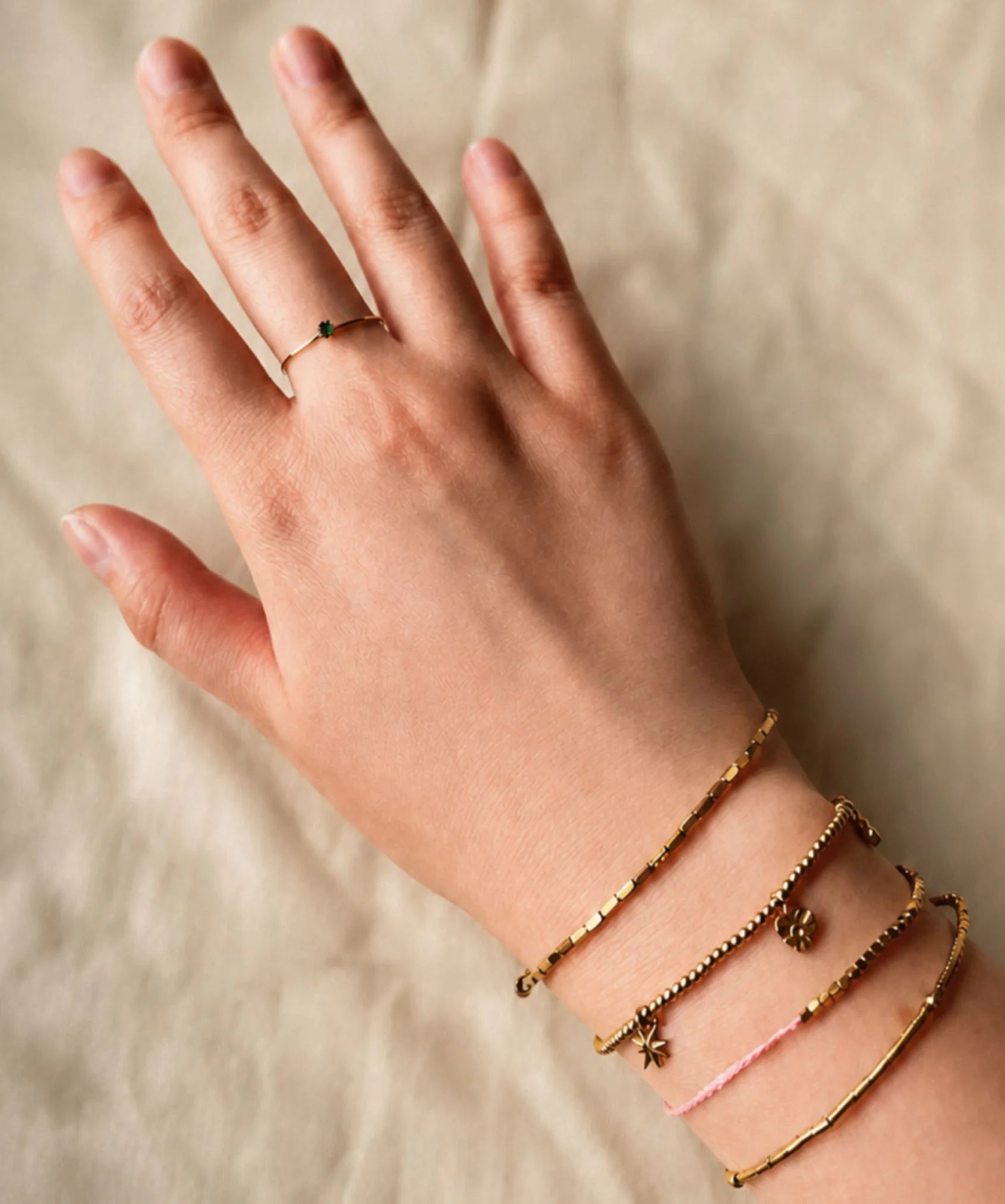Bracelet Néréis Rose