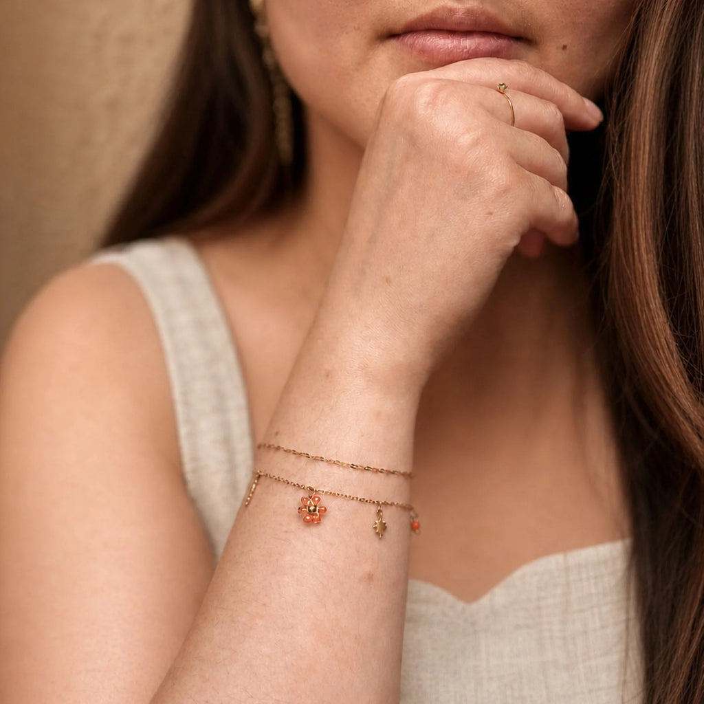 Bracelet Orana Corail