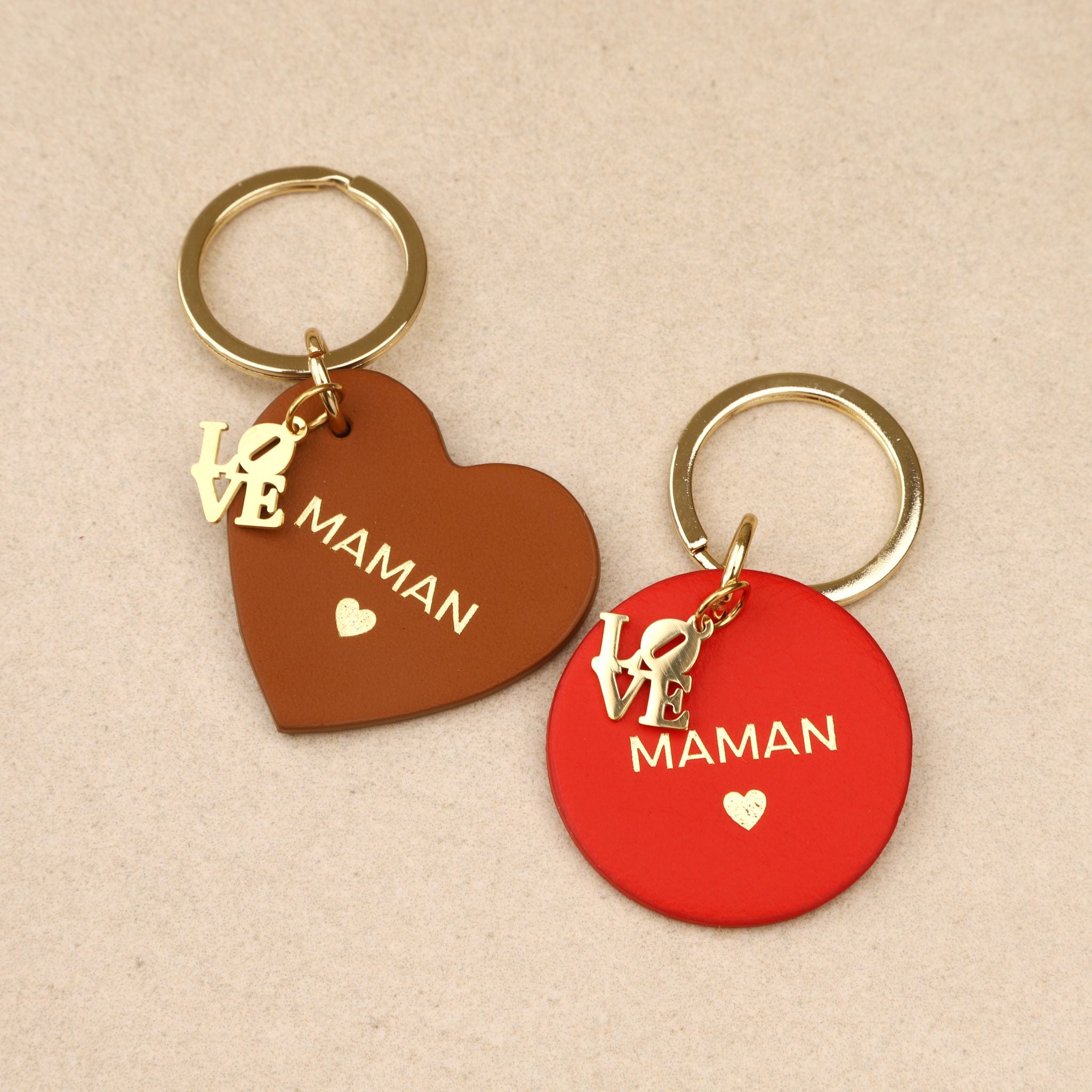 Porte-clés Maman Rouge