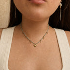 Collier Ysalie Vert d'eau