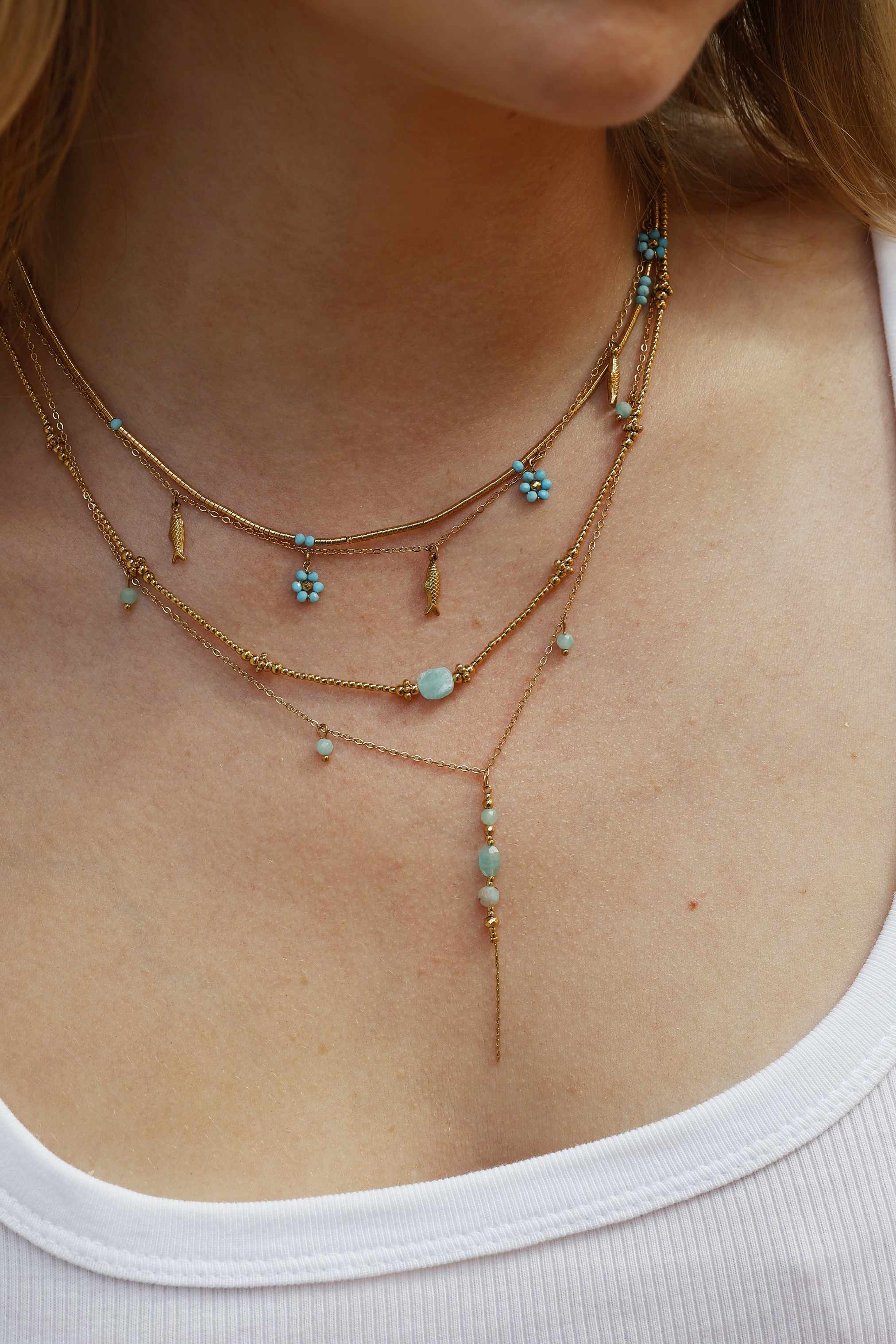 Collier Nélie Turquoise