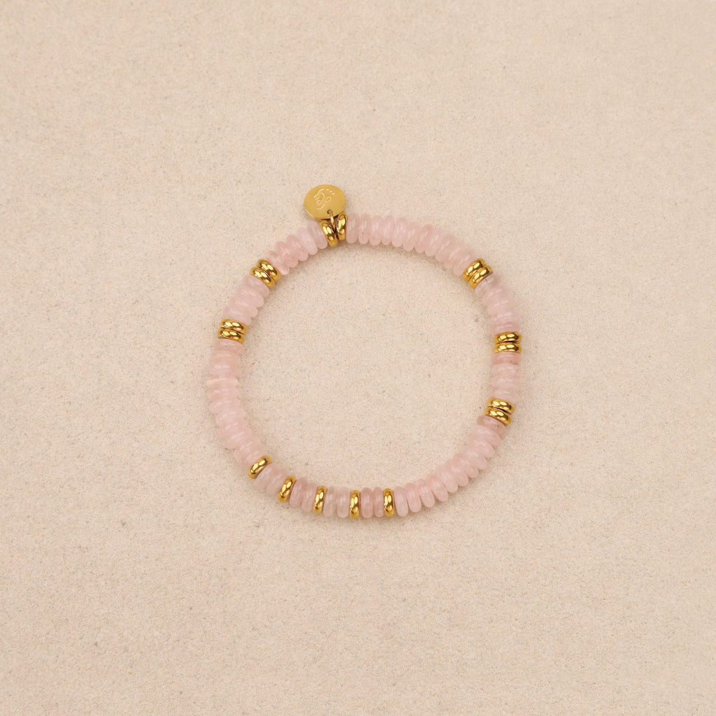 Bracelet Ashe Quartz rose