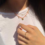 Ysalie Orange Necklace
