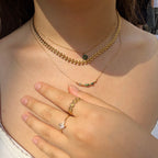 Mini Mayan Steel Necklace