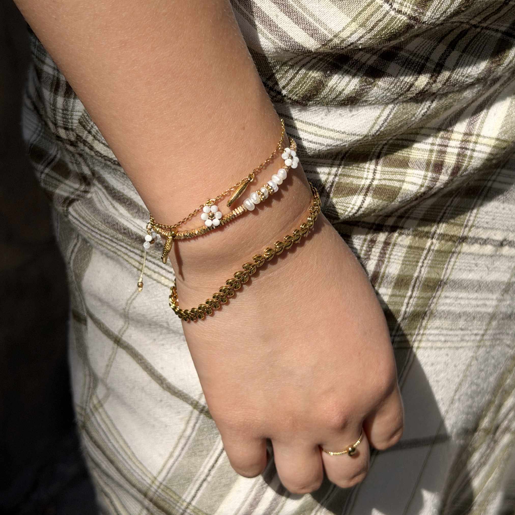 Bracelet Nélie Blanc