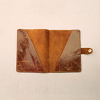 Protège passeport / Carnet Vith Pression effet marbré finition glossy
